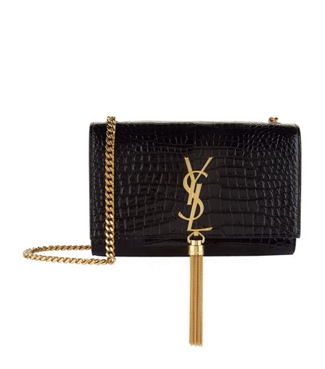 ysl tassel bag snake embossed black medium|Saint Laurent Official Online Store .